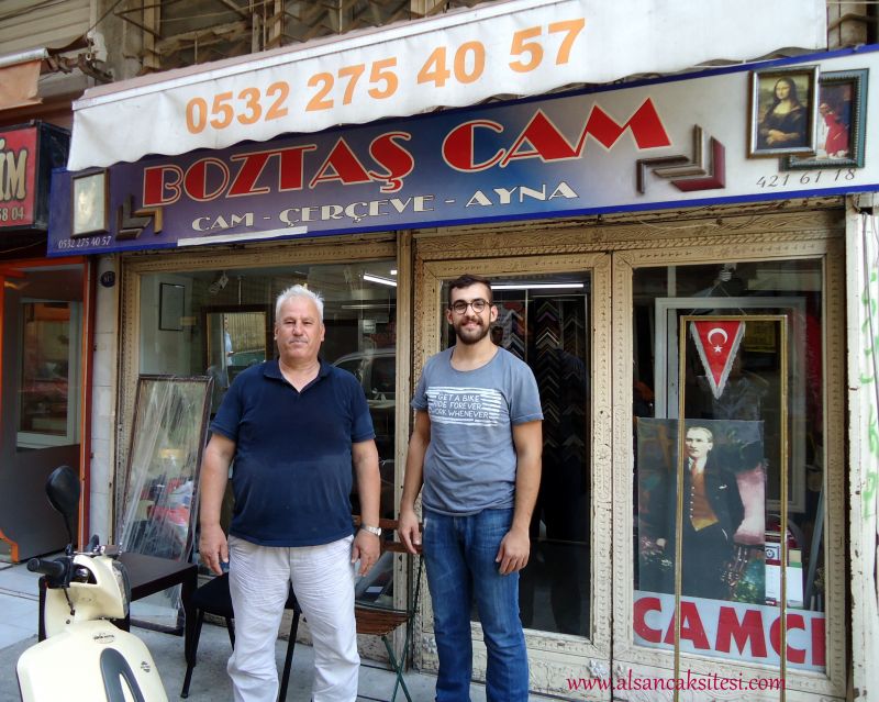 Boztaş Cam, Ayna, Resim Çerçeve Alsancak İzmir